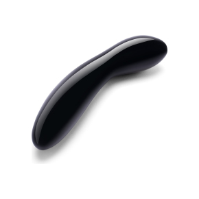 Массажер для G-точки из обсидиана Le Wand Crystal G-Wand