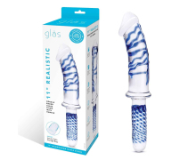 Двусторонний стимулятор Glas 11" Realistic Double Ended Dildo
