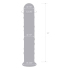 Стеклянный фаллос с массажным рельефом Glas 10" Extra Large Glass Dildo