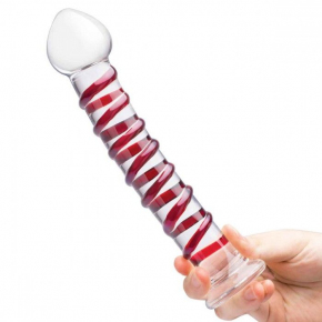 Стимулятор со спиралью Glas 10" Mr. Swirly Dildo