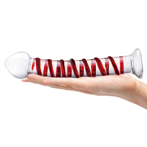 Стимулятор со спиралью Glas 10" Mr. Swirly Dildo