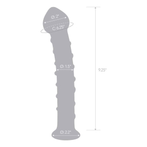 Стимулятор со спиралью Glas 10" Mr. Swirly Dildo