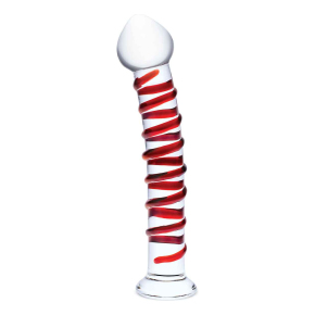 Стимулятор со спиралью Glas 10" Mr. Swirly Dildo