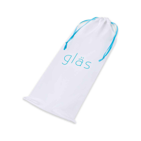 Фаллоимитатор Glas 8" Realistic Ribbed Glass Dildo