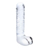 Фаллоимитатор Glas 8" Realistic Ribbed Glass Dildo