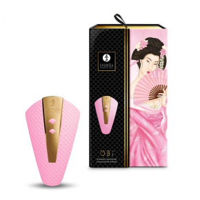 Клиторальный вибростимулятор Shunga Obi, розовый
