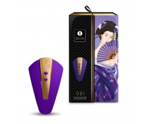 Клиторальный вибростимулятор Shunga Obi, фиолетовый