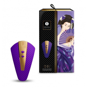 Клиторальный вибростимулятор Shunga Obi, фиолетовый