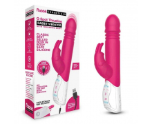 Пульсирующий вибромассажер G-Spot Thrusting Rabbit, розовый