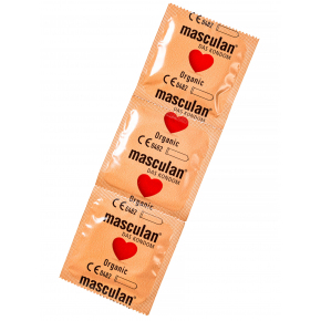 Экологически чистые презервативы Masculan Organic, 3 шт.