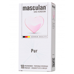 Особо тонкие презервативы Masculan Pur, 10 шт.