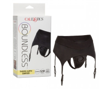 Трусики для страпона Boundless Thong with Garter S/M