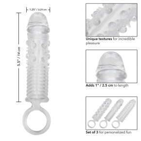 Набор из 3 насадок Textured Extension Set