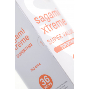 Презервативы из латекса Sagami Xtreme Superthin, 36 шт.