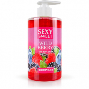 Гель для душа с ароматом лесных ягод и феромонами Sexy Sweet Wild Berry, 430 мл