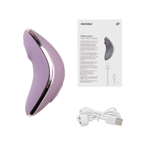 Вакуум-волновой стимулятор клитора Satisfyer Vulva Lover 1, сиреневый