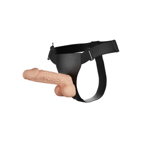 Женский вибрострапон на ремешках с проводным пультом