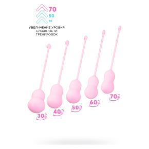 Набор из 5 вагинальных шариков Flovetta Tulips