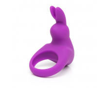 Эрекционное виброкольцо Rechargeable Rabbit Cock Ring, фиолетовое