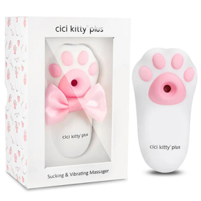 Бесконтактный стимулятор клитора с вибрацией и подстветкой Otouch Cici Kitty Plus