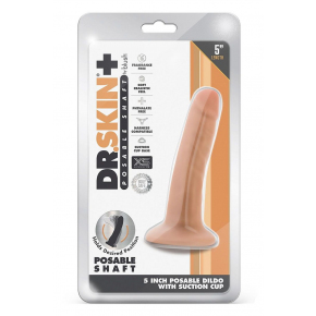 Фаллоимитатор-реалистик Dr. Skin 5 Inch Posable Dildo