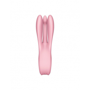 Вибратор с пальчиками  Satisfyer Threesome 1, розовый