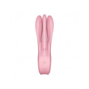 Вибратор с пальчиками  Satisfyer Threesome 1, розовый