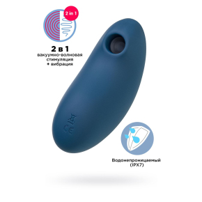 Вакуум-волновой вибростимулятор Satisfyer Vulva Lover 2, синий