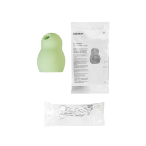 Вакуумный стимулятор клитора Satisfyer Pro To Go 1, мятный