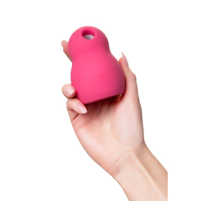 Вакуумный стимулятор клитора Satisfyer Pro To Go 1, малиновый