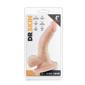 Анальный фаллоимитатор Dr. Skin 4 Inch Mini Cock