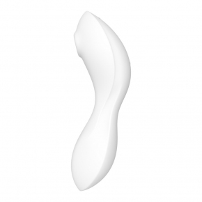 Вибратор 3-в-1 Satisfyer Curvy Trinity 5+, белый