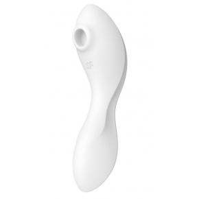 Вибратор 3-в-1 Satisfyer Curvy Trinity 5+, белый