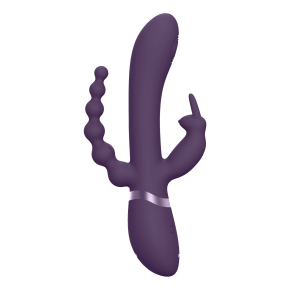 Анально-вагинальный вибромассажер Vive Rini, фиолетовый