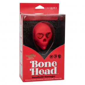 Вибромассажер в форме черепа Naughty Bits Bone Head Handheld Massager