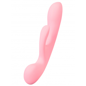 Двусторонний вибратор-кролик Satisfyer Triple Oh, розовый