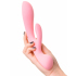 Двусторонний вибратор-кролик Satisfyer Triple Oh, розовый