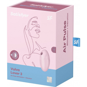 Вакуум-волновой стимулятор с вибрацией Satisfyer Vulva Lover 3