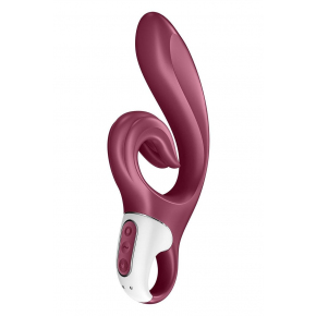 Вибратор-кролик Satisfyer Love me, бордовый