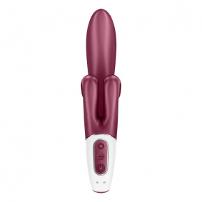 Вибратор-кролик Satisfyer Touch me, бордовый