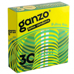 Презервативы Ganzo Ultra Thin, 30 шт