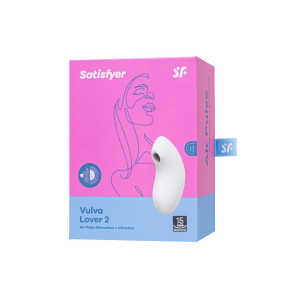 Вакуум-волновой вибростимулятор Satisfyer Vulva Lover 2, белый