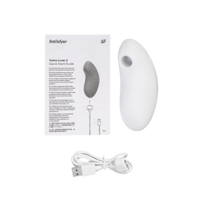 Вакуум-волновой вибростимулятор Satisfyer Vulva Lover 2, белый