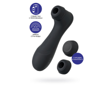 Вакуумный стимулятор клитора с управлением через приложение Satisfyer Pro 2 Generation 3, черный