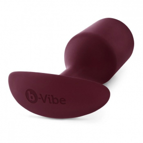 Пробка для ношения b-Vibe Snug Plug 5, бордовая