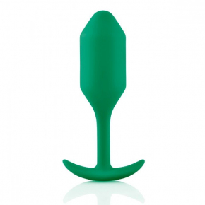 Пробка для ношения b-vibe Snug Plug 2, зеленая