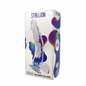 Фаллоимитатор на присоске Stallion Jelly Dildo