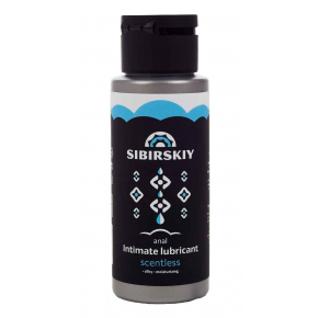 Анальный лубрикант на водной основе без запаха Sibirskiy Intimate Lubricant Scentless Anal, 100 мл