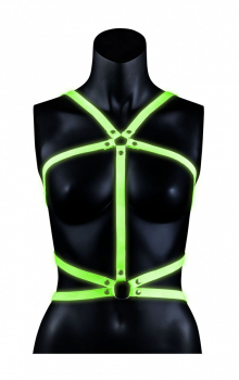 Портупея с неоновым эффектом Ouch! Body Harness