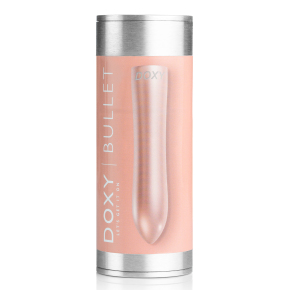Металлическая вибропуля Doxy Bullet, розовая